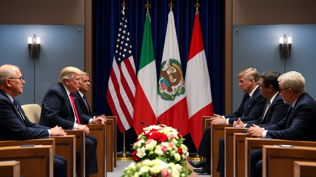 Trump e Italia discutono sui dazi